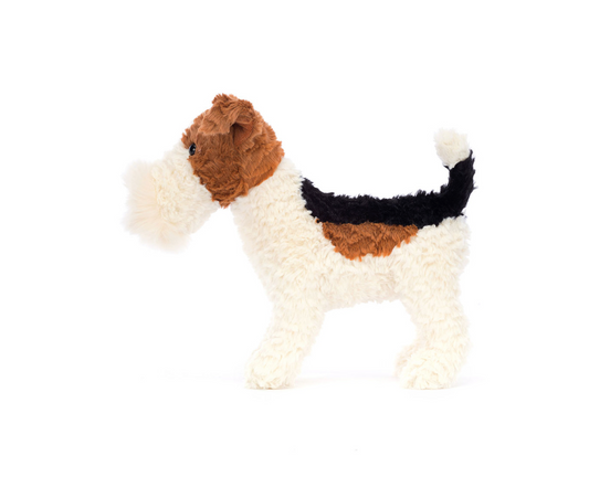 Hector Fox Terrier Official Jellycat Soft Toy