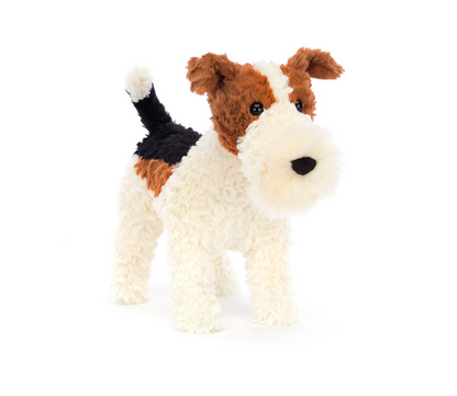 Hector Fox Terrier Official Jellycat Soft Toy