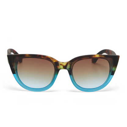 Okkia Silvia Sunglasses - Havana Blue - image 3