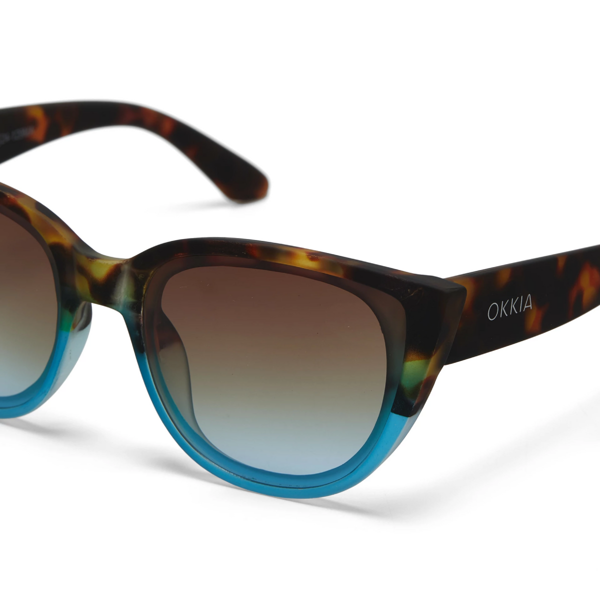 Okkia Silvia Sunglasses - Havana Blue - image 4