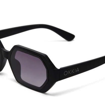 Okkia Andrea Sunglasses - Black - image 4