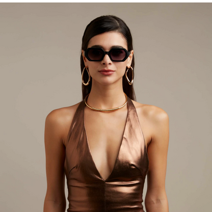 Okkia Andrea Sunglasses - Black - image 5