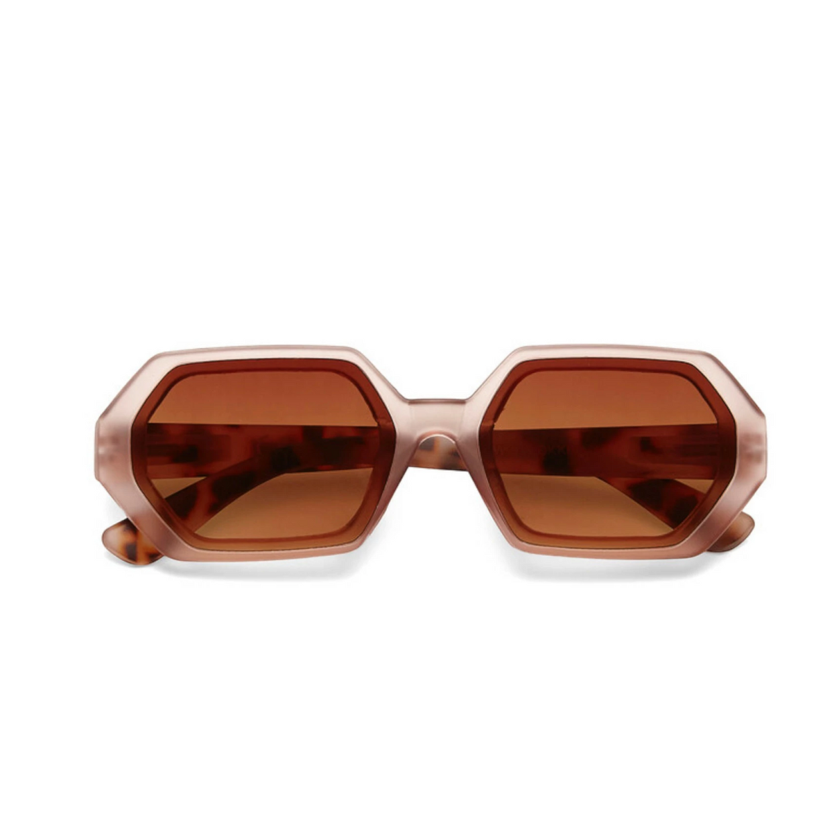 Okkia Andrea Sunglasses - Pink Havana