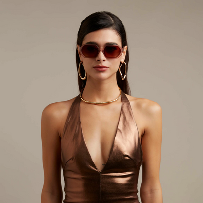 Okkia Andrea Sunglasses - Pink Havana - image 5