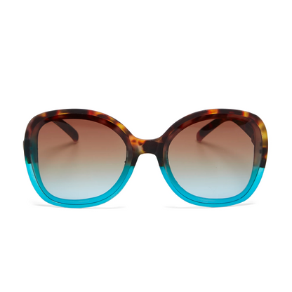 Okkia Anna Sunglasses - Havana Blue - image 3