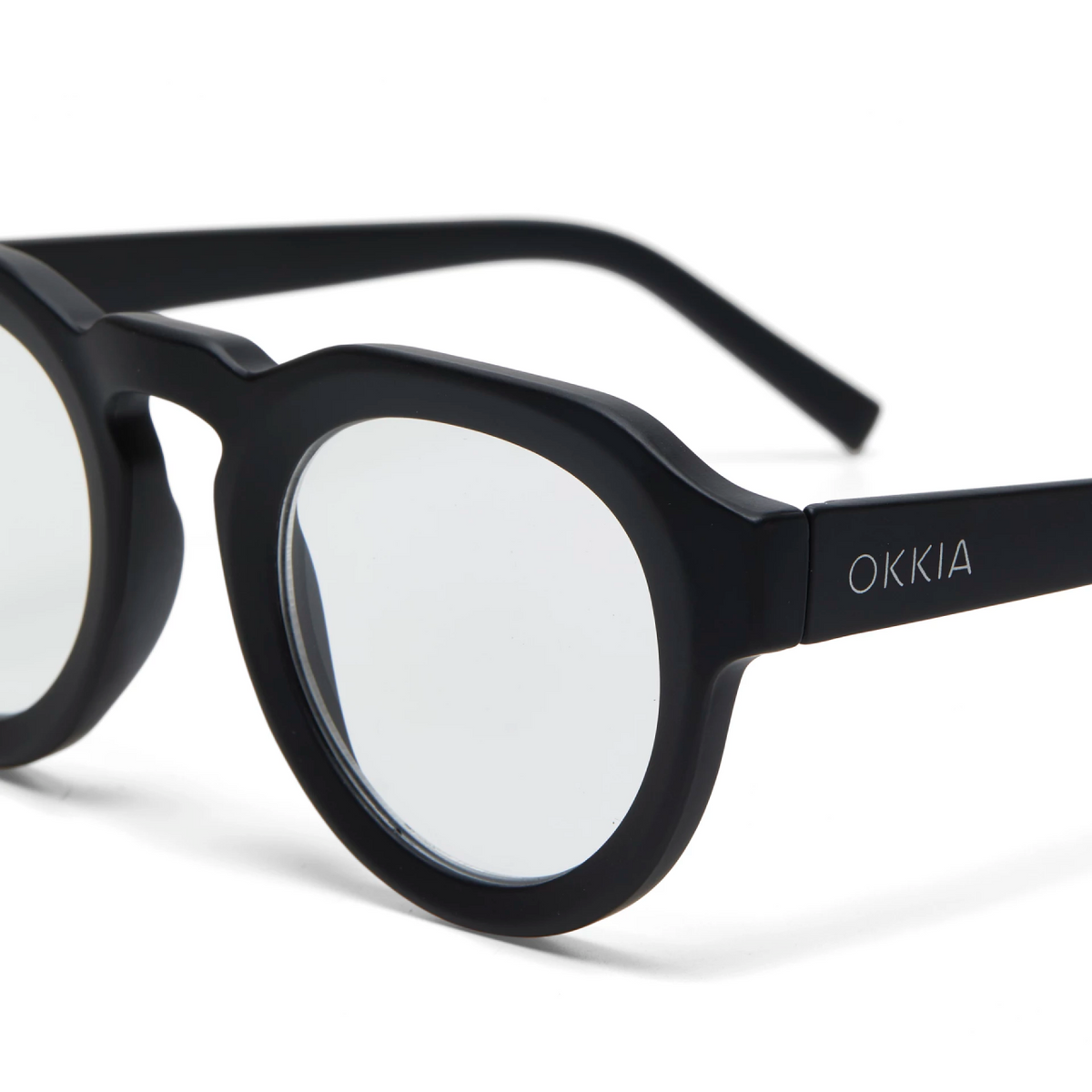 Okkia Zeno Blue Light Screen Reading Glasses - Black +3.00 - image 4