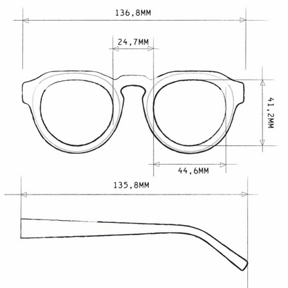 Okkia Zeno Blue Light Screen Reading Glasses - Black +2.50 - image 5