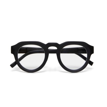 Okkia Zeno Blue Light Screen Reading Glasses - Black +1.00