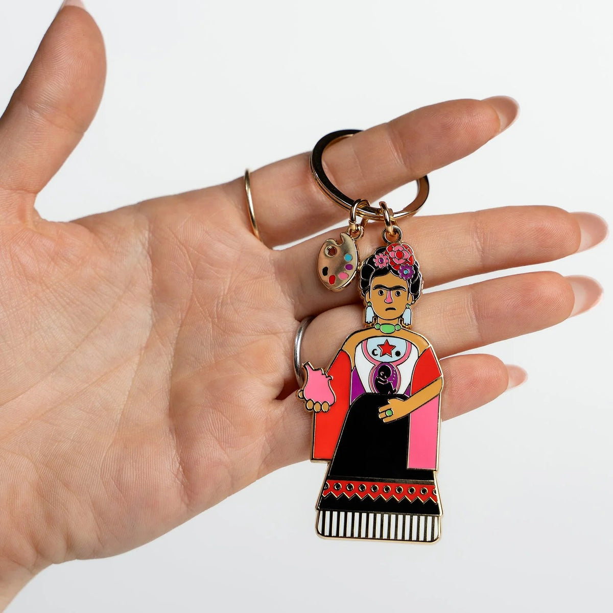 Collectable Cities Frida Kahlo Nightmares Keyring - image 2