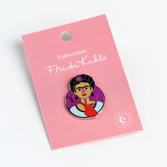 Collectable Cities Frida Self-Portrait Enamel Pin Badge - image 2
