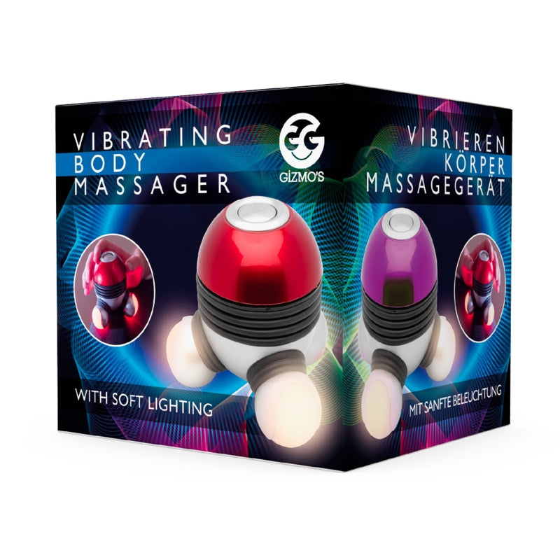 
            
                Load image into Gallery viewer, Funtime Gifts Body Massager with LEDs
            
        