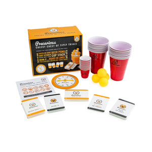Funtime Gifts Precarious Cheeky Chest Tipsy Trials Drinking Games