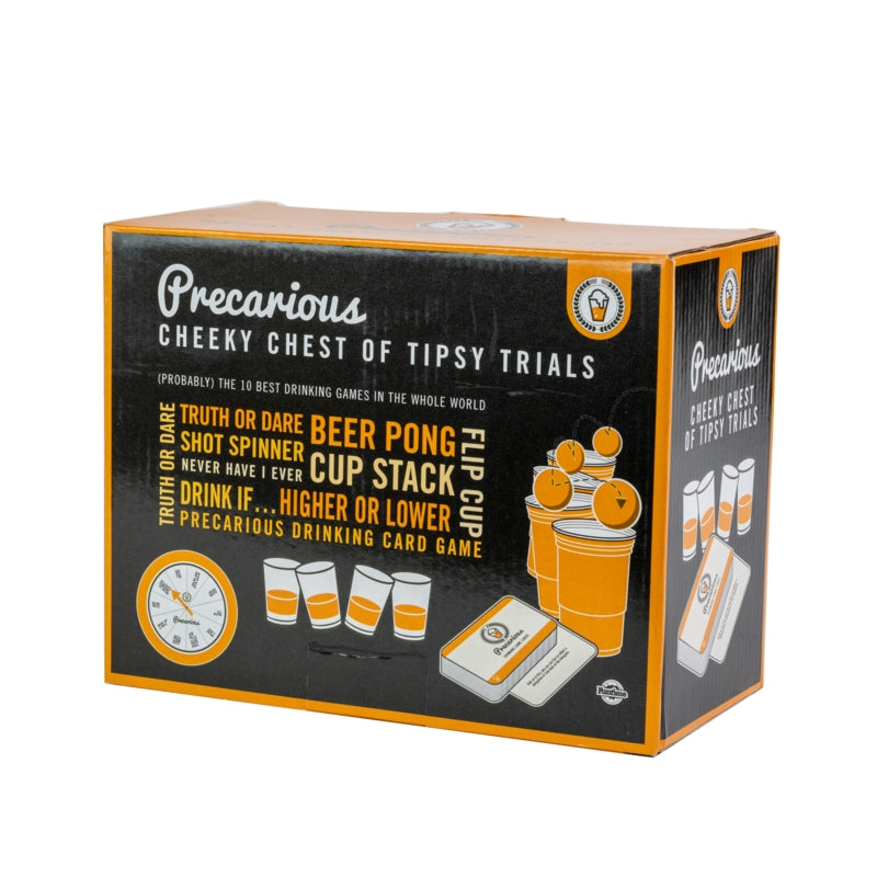 Funtime Gifts Precarious Cheeky Chest Tipsy Trials Drinking Games
