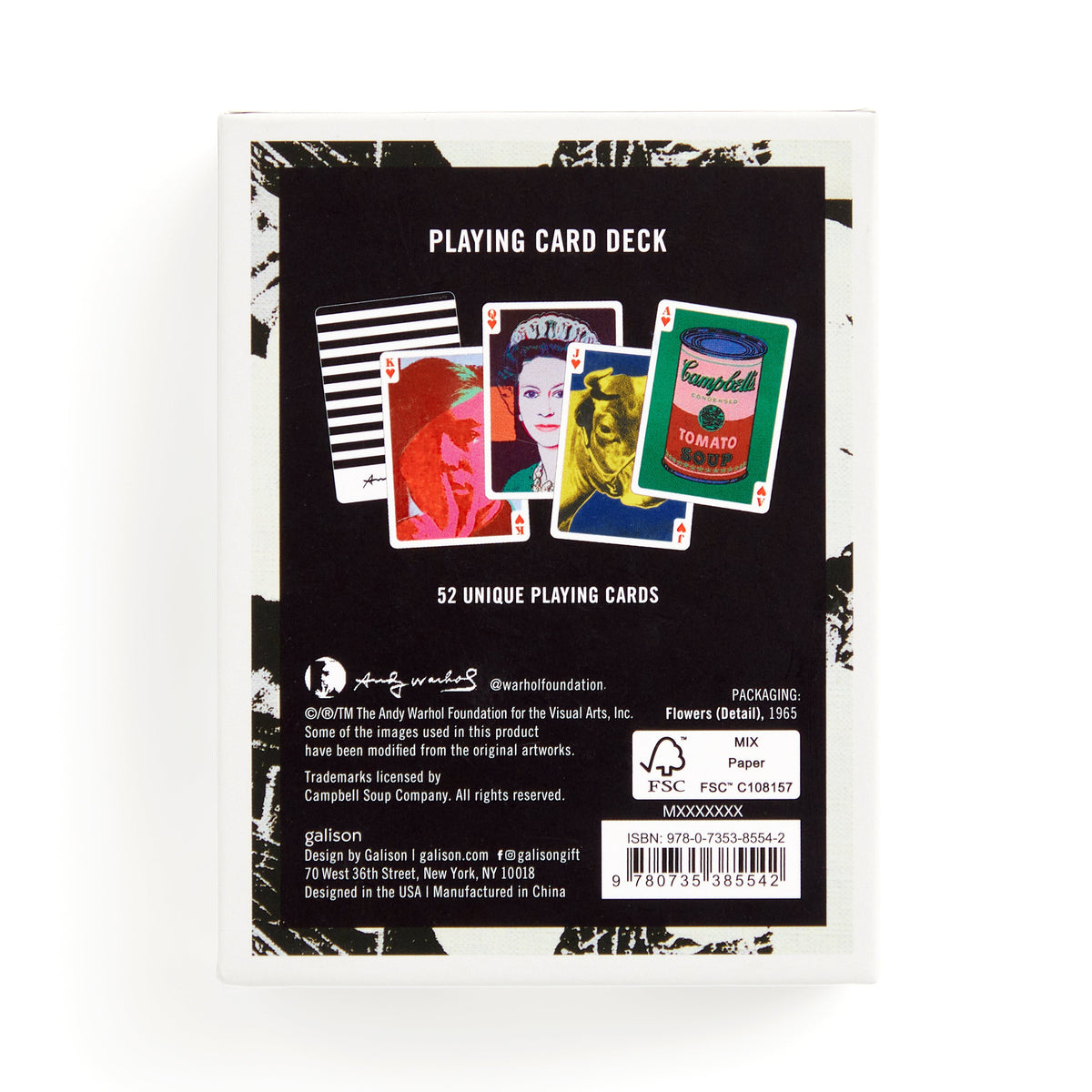 Warhol Pop Art Playing Card Deck - image 2