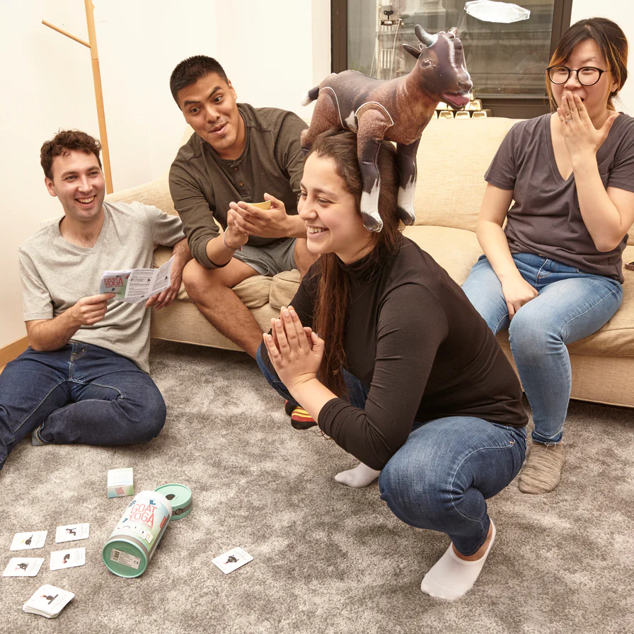 Kikkerland - Party Games | Goat Yoga