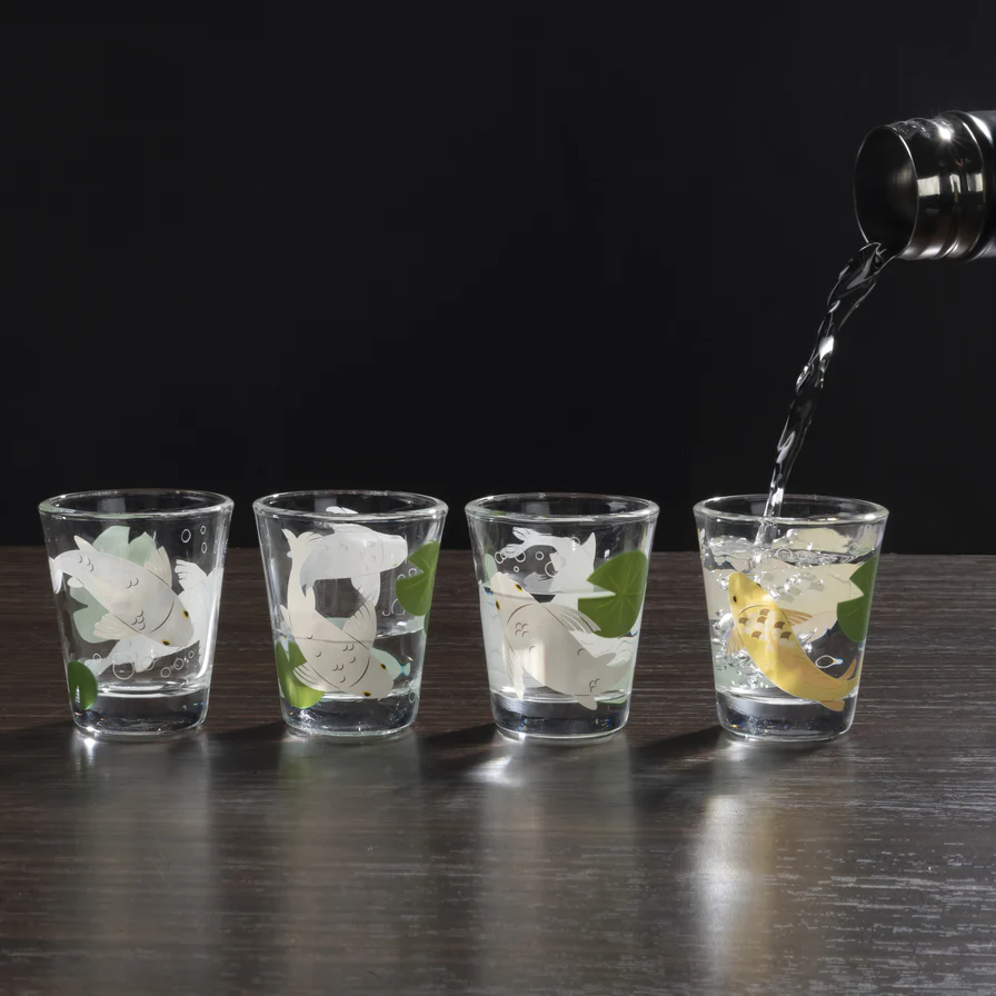 Kikkerland -  Shot Glasses | Koi Morph Shot Glasses