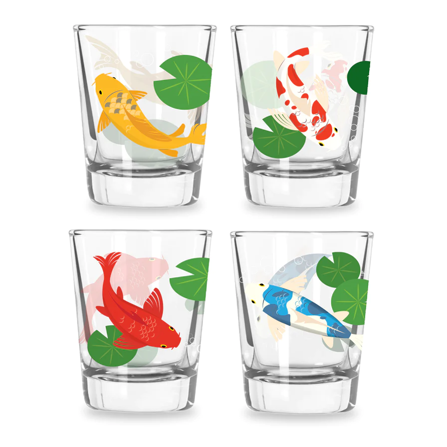 Kikkerland -  Shot Glasses | Koi Morph Shot Glasses