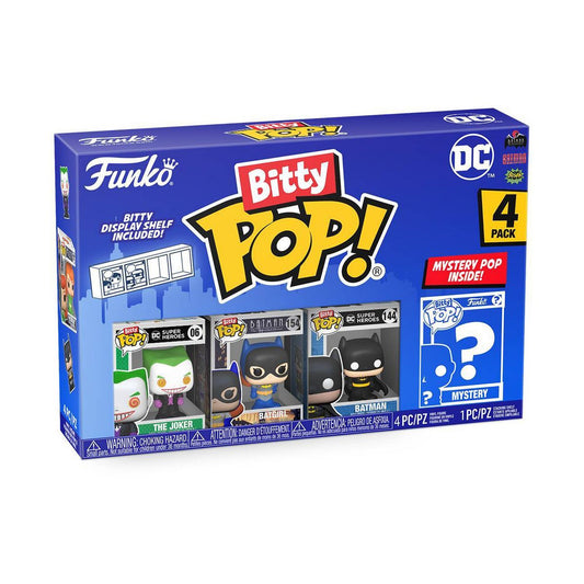 Funko Bitty Pop! DC Comics Superheroes: the Joker 4-Pack - Image 1