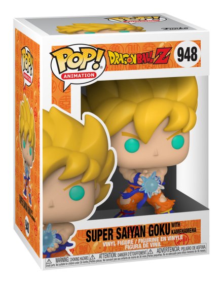 Funko Pop! Animation | Dragon Ball Z S9 | Super Saiyan Goku With Kamehameha