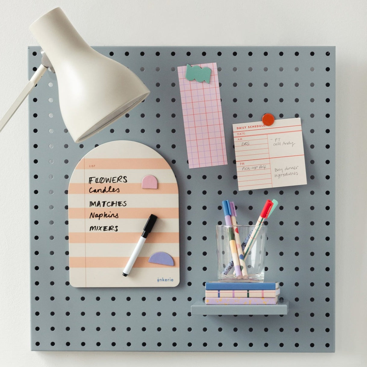 Inkerie Magnetic Dry Erase List Memo Board - Image 3