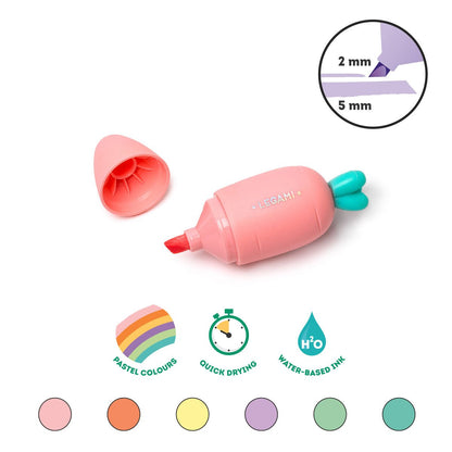 Mini Highlighters - Carrate Team - Set of 6 - Image 2