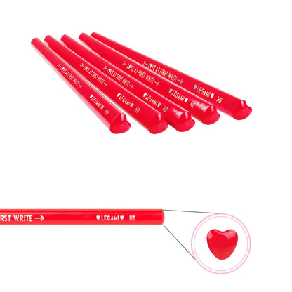 Legami Heart-Shaped Pencil - Love at First Write - Image 2