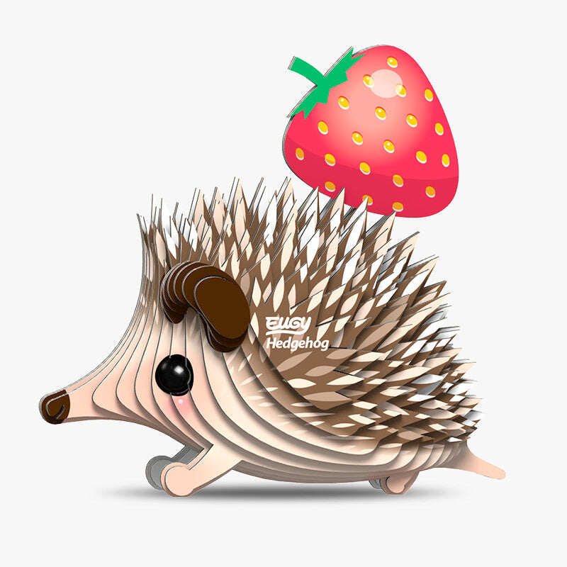 Eugy 3D Model Kit | Hedgehog
