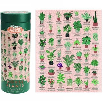 Ridley's Games - Puzzle | House Plants 1000 Piece Jigsaw Puzzle