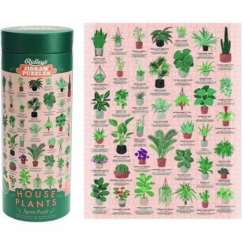 Ridley's Games - Puzzle | House Plants 1000 Piece Jigsaw Puzzle