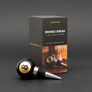 Luckies - Bottle Stopper | Drinks Break | 8-Ball Bottle Stopper