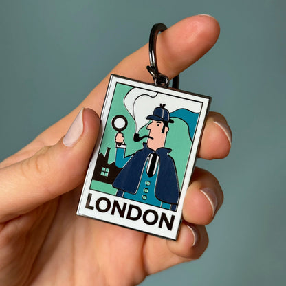 Collectable Cities Sherlock Holmes Keyring - image 2