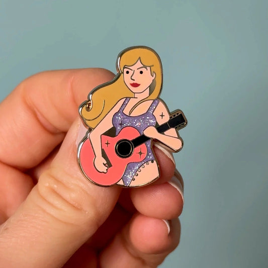 Collectable Cities Taylor Enamel Pin Badge - image 2