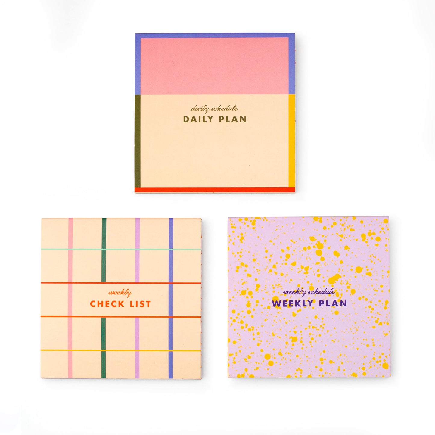 Sticky Note Memo Pads - Set of 3 - Image 1