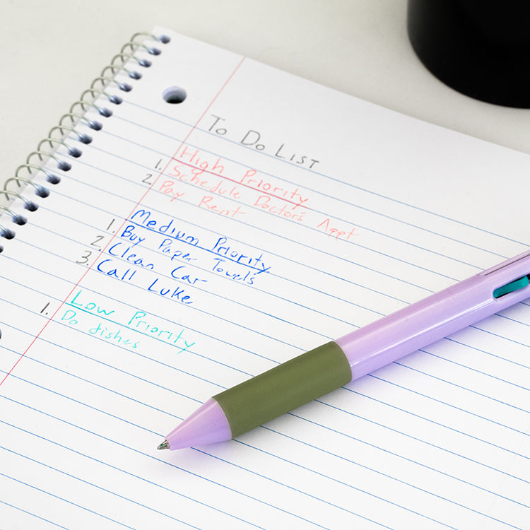 Kikkerland Inkerie Multicolour Erasable Pen - 4 in 1 - image 2
