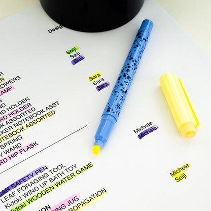 Kikkerland Inkerie Erasable Highlighters - Set of 4 - image 2