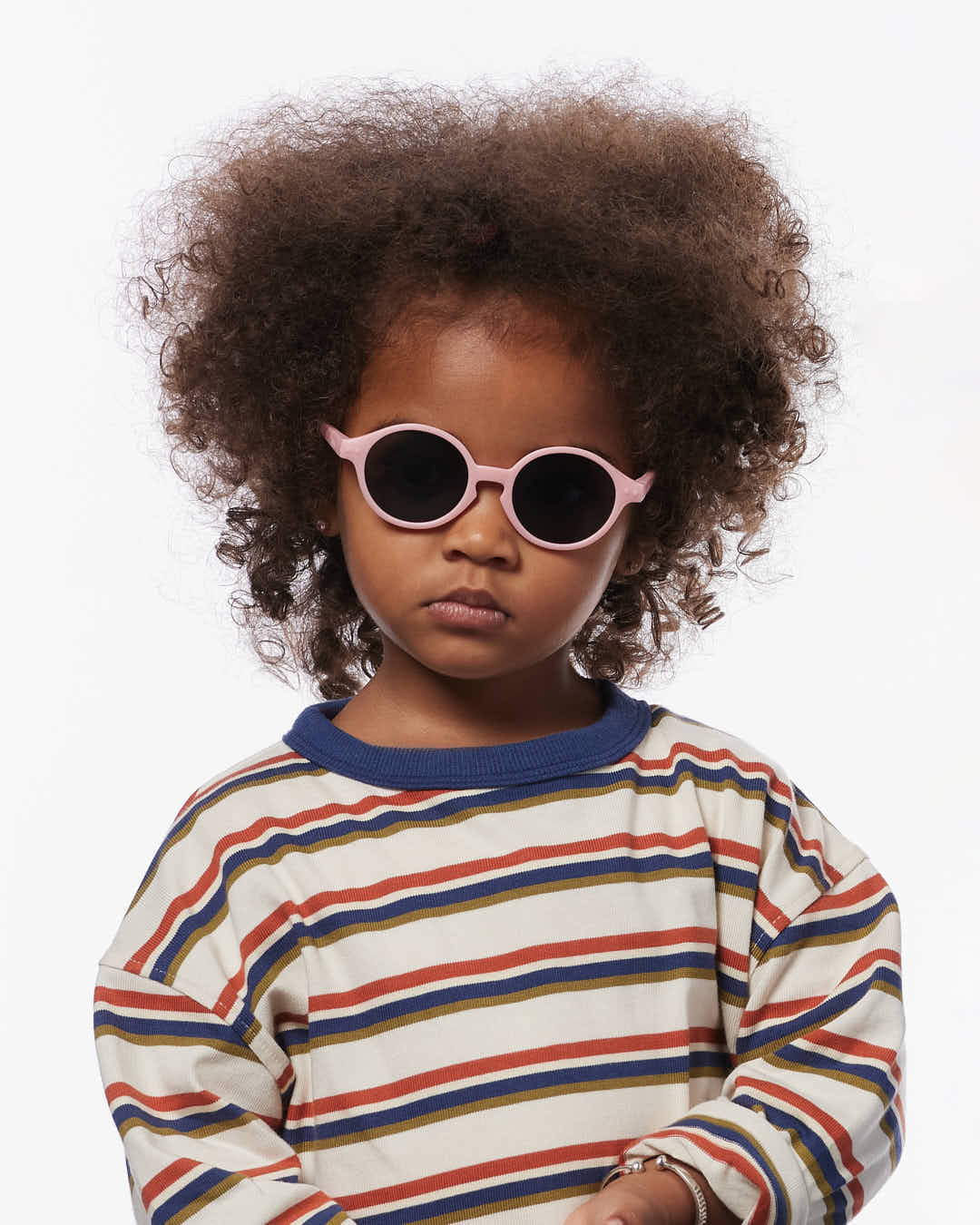 IZIPIZI Baby Sunglasses #d Pastel Pink Polarised 0-3 Years - image 2