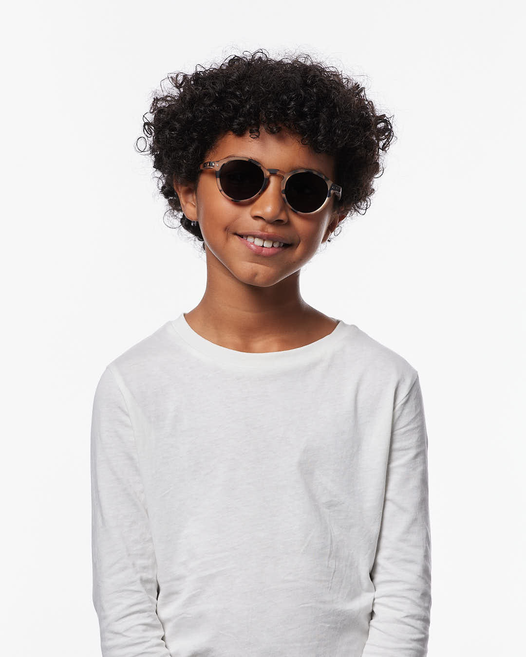 IZIPIZI Kids Sunglasses #d Light Tortoise Polarised 7-11 Years - image 2