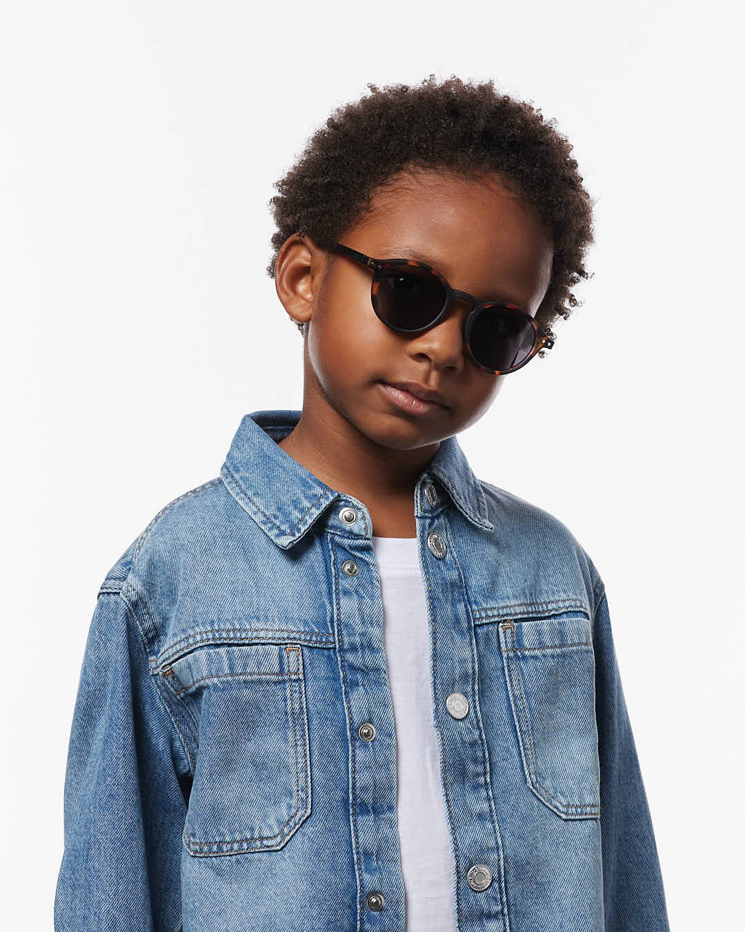 IZIPIZI Kids Sunglasses #d Tortoise Polarised 7-11 Years - image 2