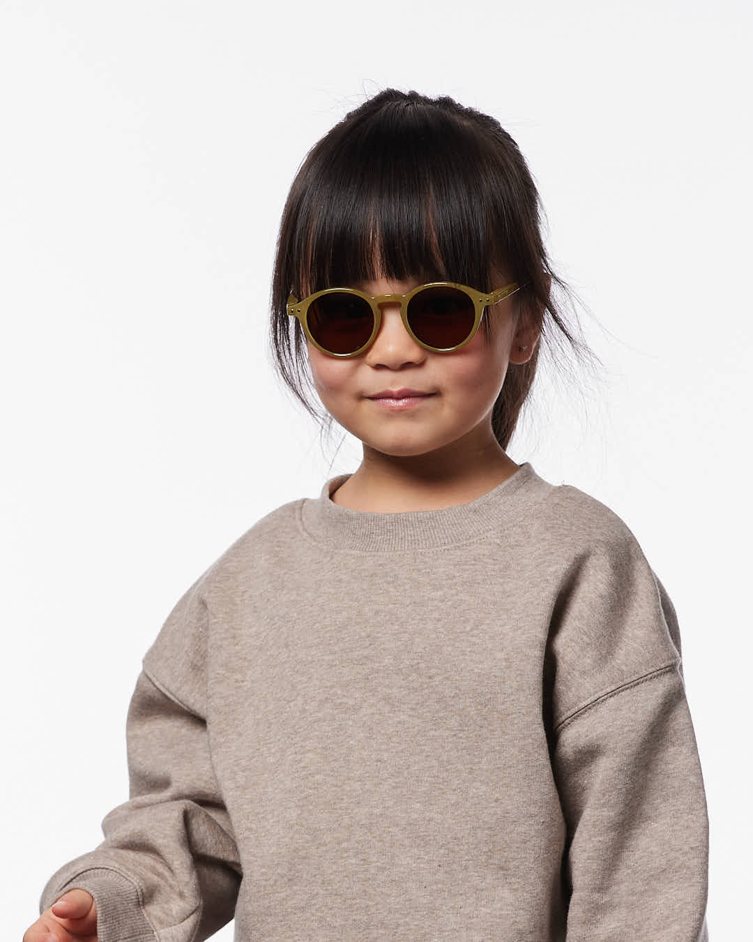 IZIPIZI Kids Sunglasses #d Olive Polarised 5-7 Years - image 3