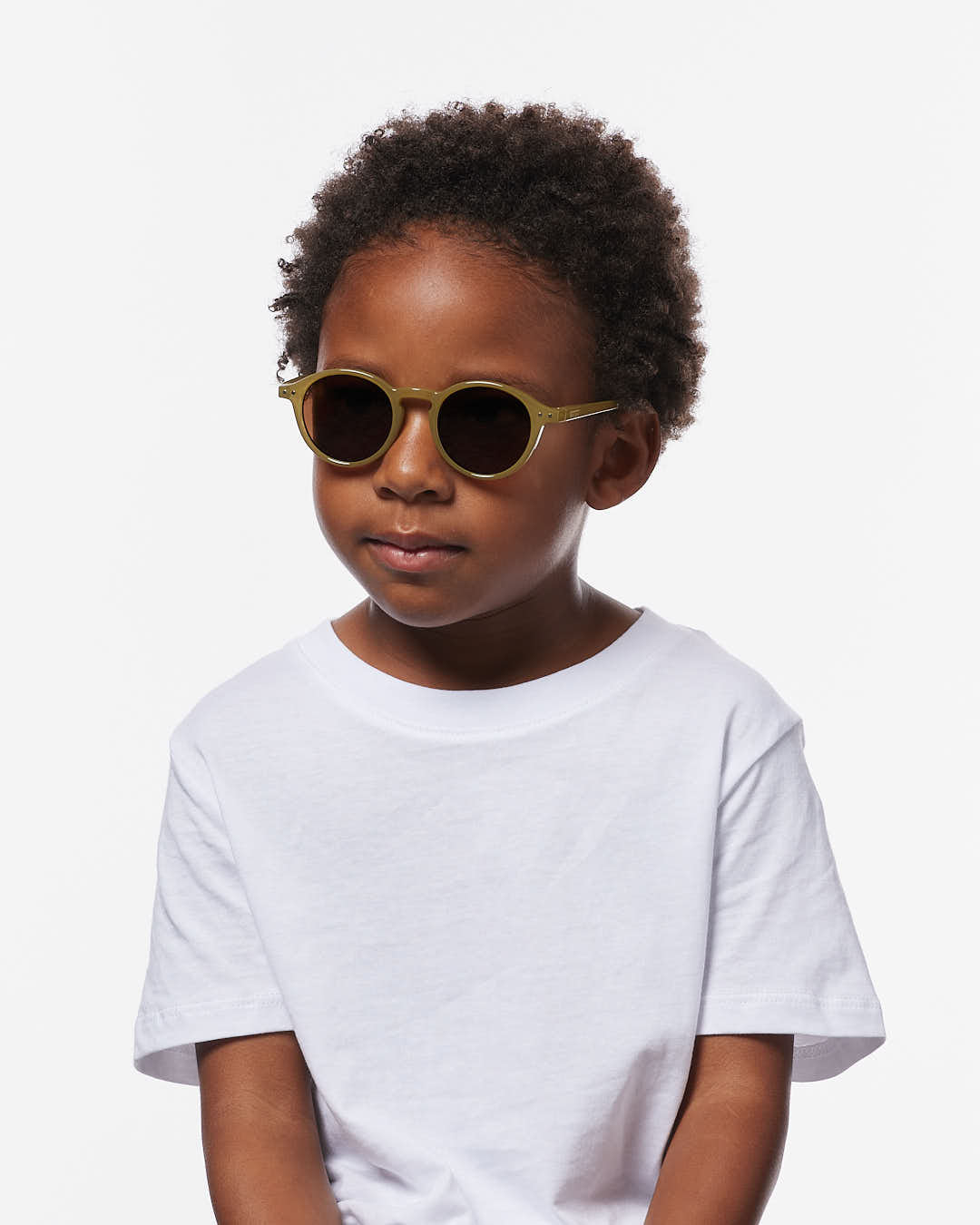 IZIPIZI Kids Sunglasses #d Olive Polarised 5-7 Years - image 2