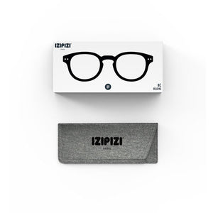 Reading Glasses +2.5 Square in Deep Blue Style C