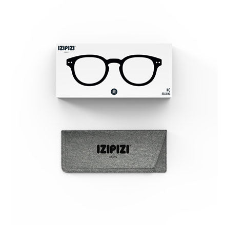 Reading Glasses +2 Square in Deep Blue Style C