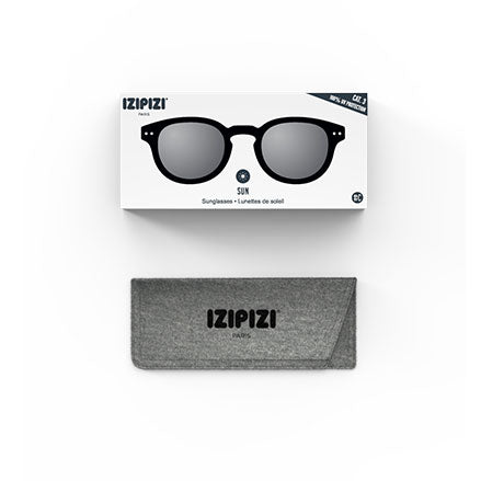 Sunglasses Square Shape C in Misty Blue