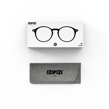Reading Glasses +1 Round in Deep Blue Style D
