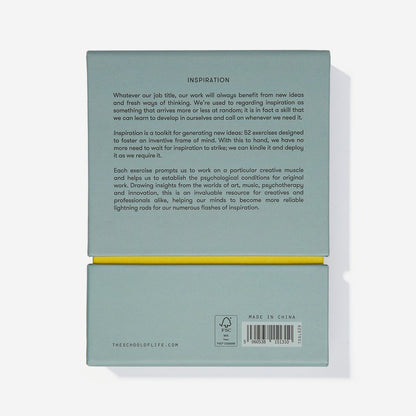 The School of Life - Card Game | Work | Inspiration Card Set