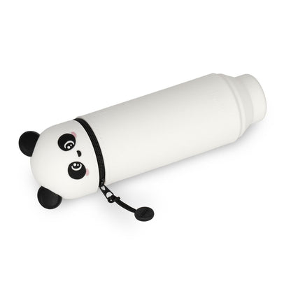 Legami 2 in 1 Soft Silicone Pencil Case - Panda - Image 3