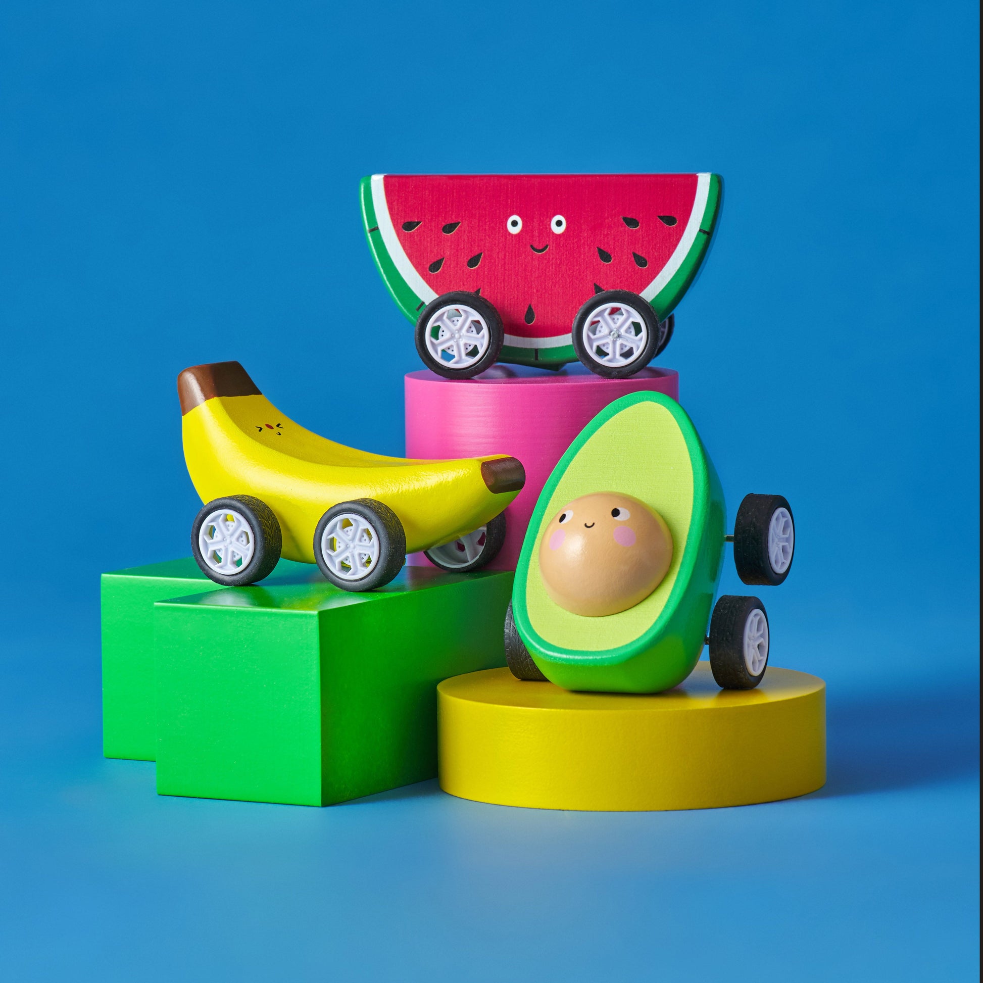 Kidoki Fruit-Fun Pullback Cars - Image 1