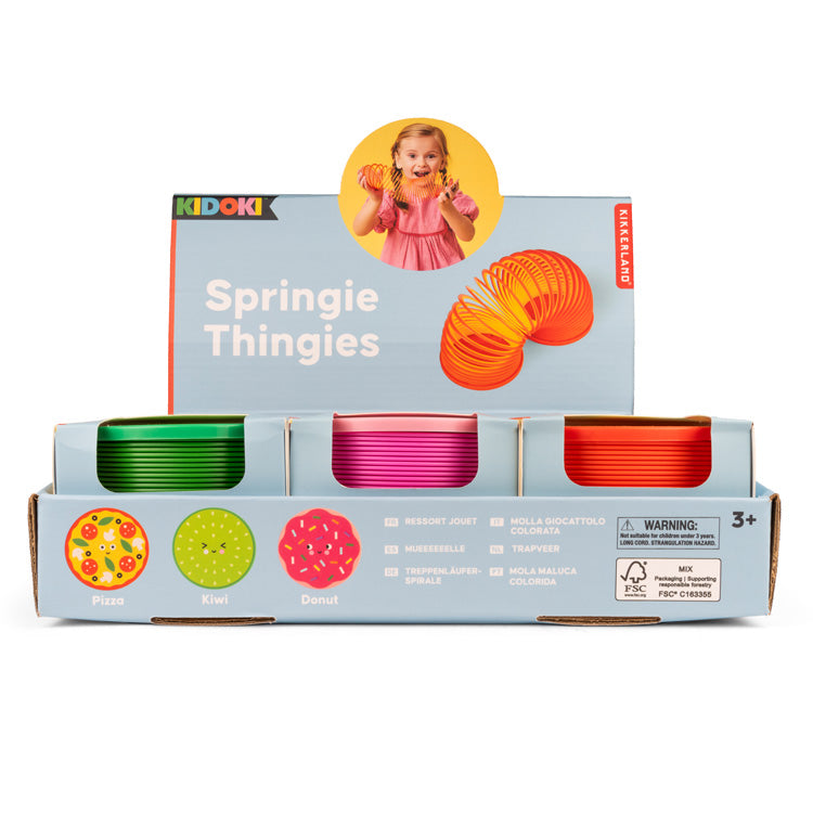 Kikkerland Springie Thingie Coil Spring Toy - Assorted - image 3