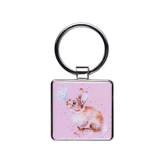Wrendale Designs Keyring - I Spy a Butterfly Rabbit