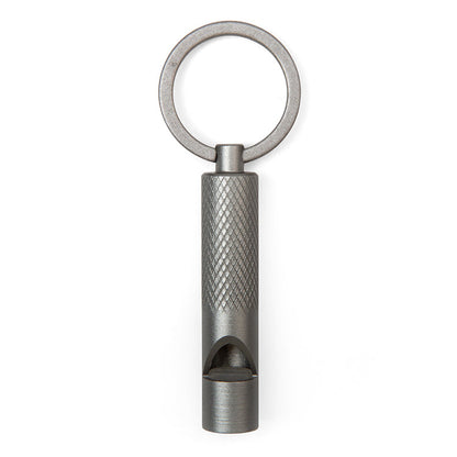 Kikkerland Mini Keyring Whistle - Aluminium